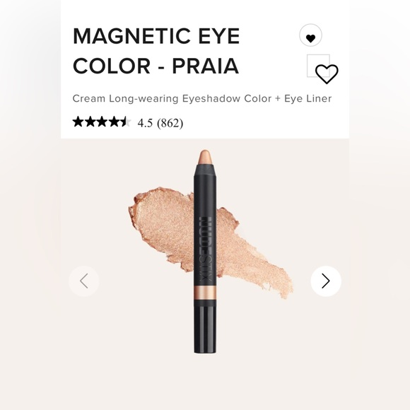 Almost Brand New Nudestix Magnetic Eye Color in Praia - Picture 3 of 4